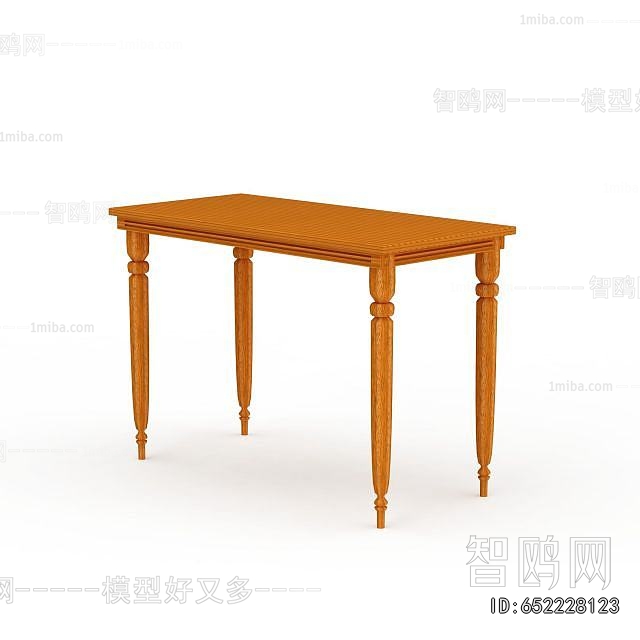Simple European Style Dining Table