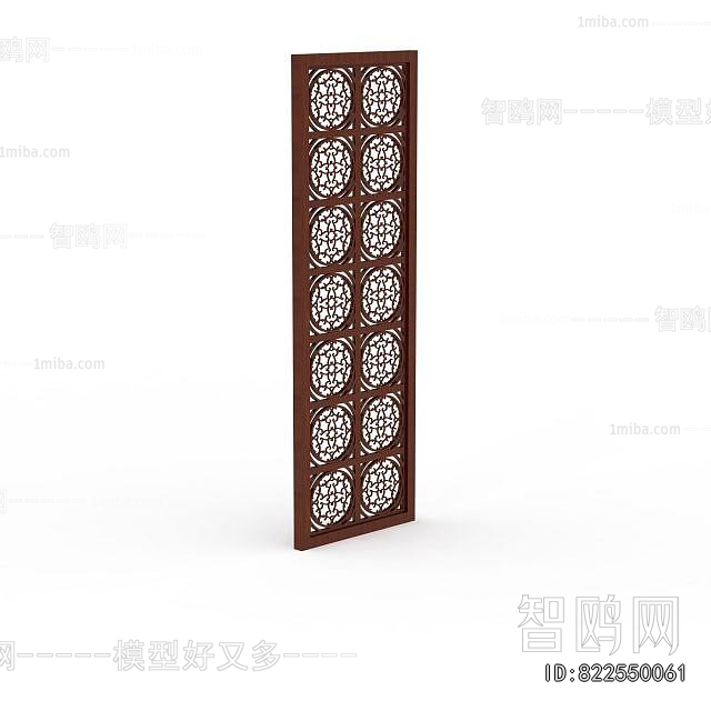 New Chinese Style Wooden Screen Partition