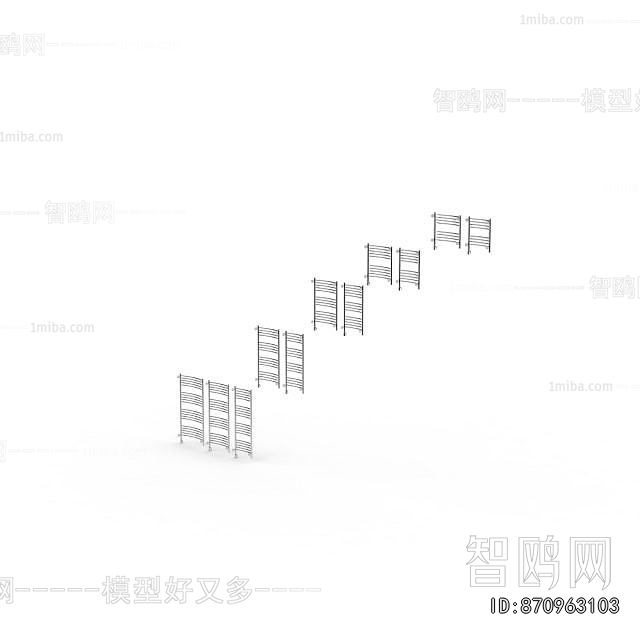 Modern Bathroom Rack