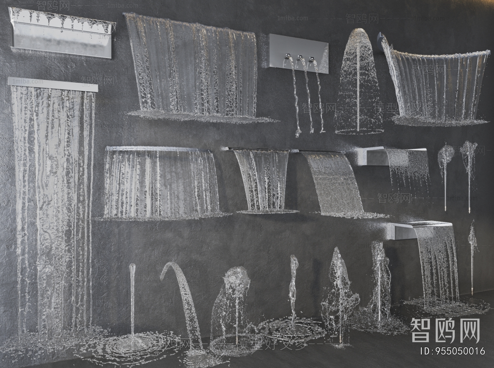 Modern Rockery Waterscape