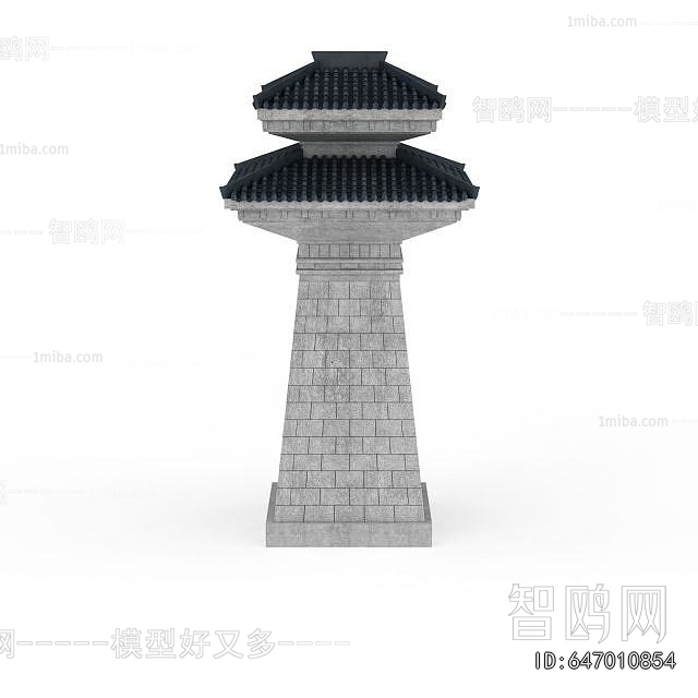 Chinese Style Ancient Architectural Buildings