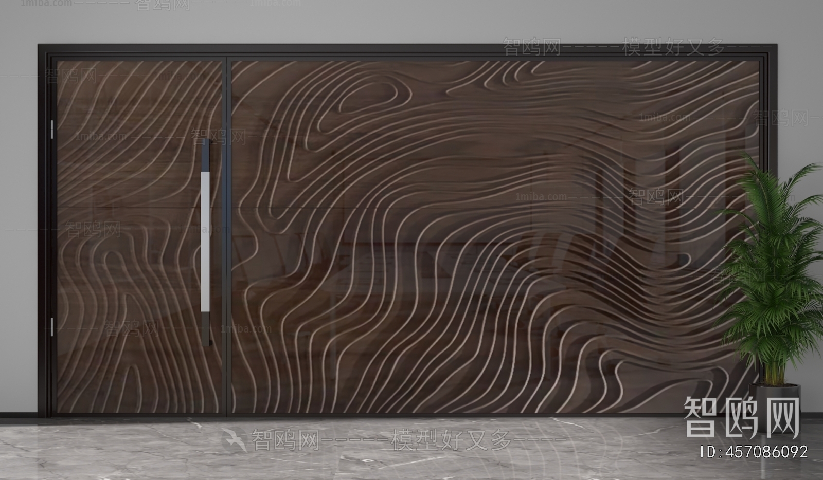 Modern Glass Screen Partition