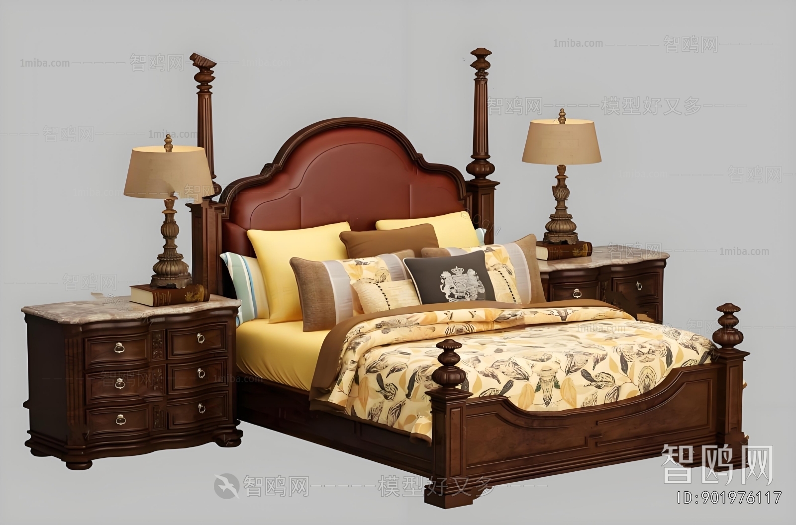 American Style Double Bed