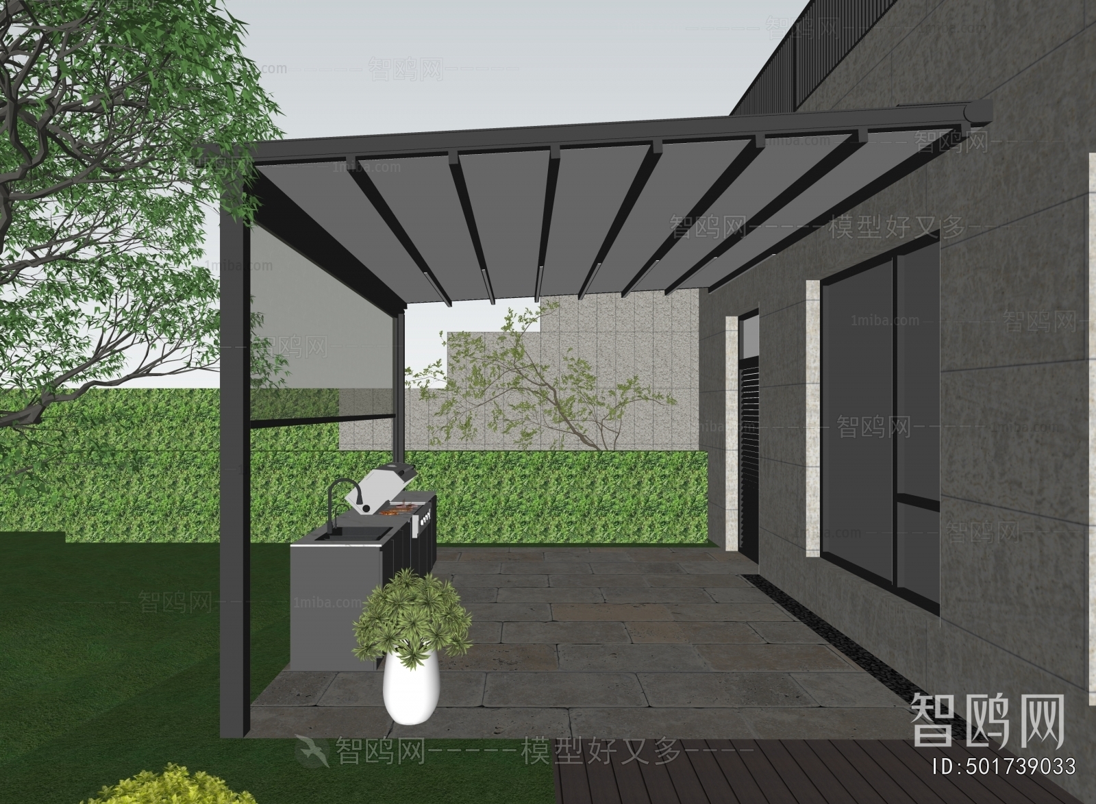 Modern Sunshade/Canopy/Tensioning Film