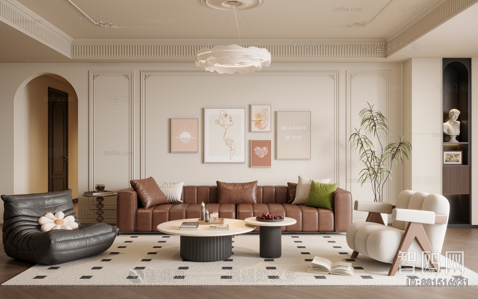 French Style A Living Room