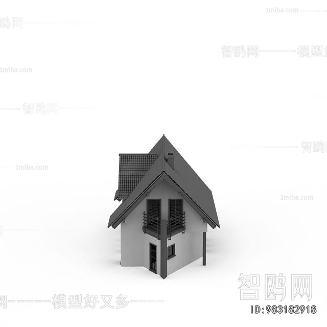 New Chinese Style Building Appearance