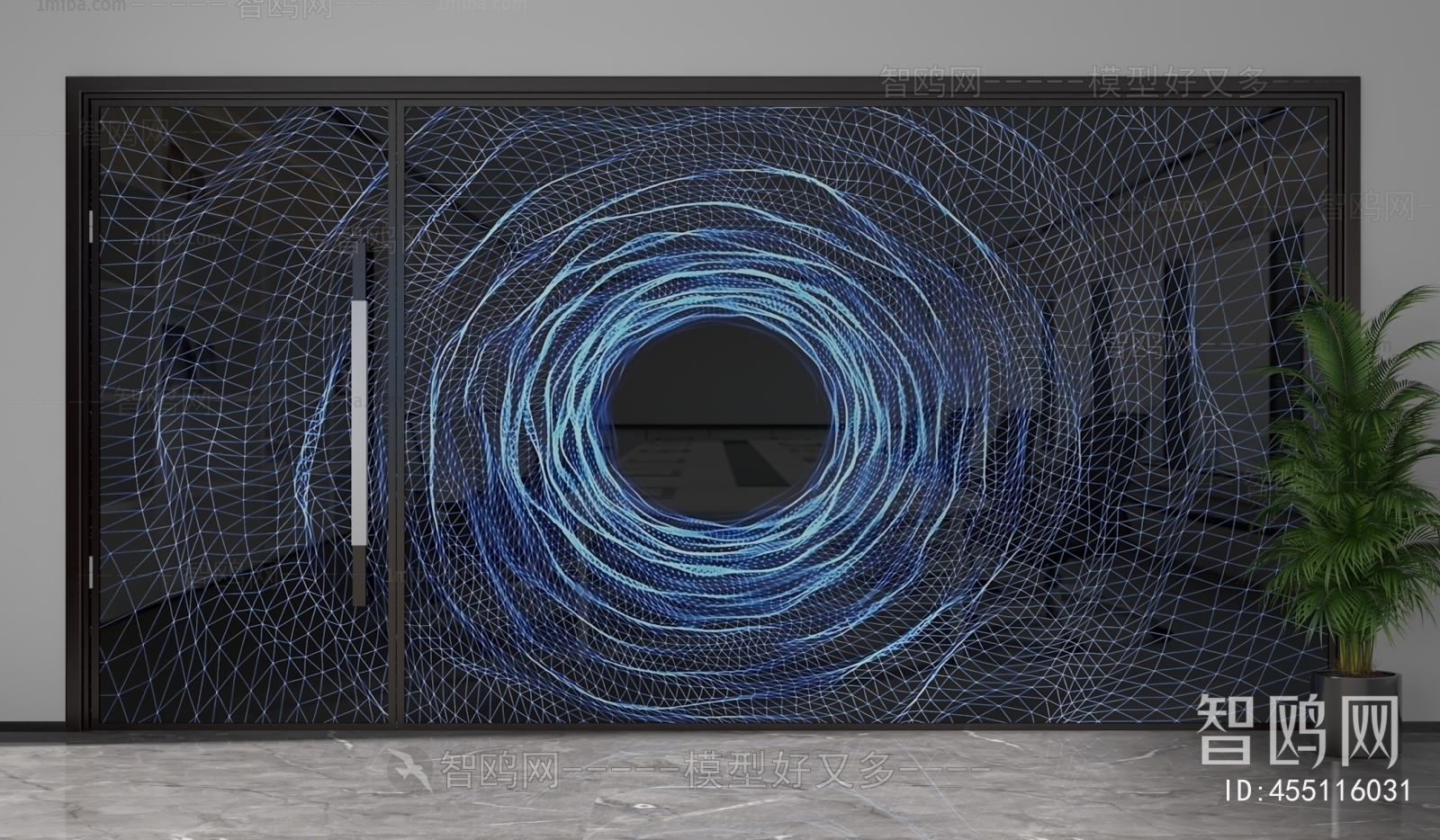 Modern Glass Screen Partition