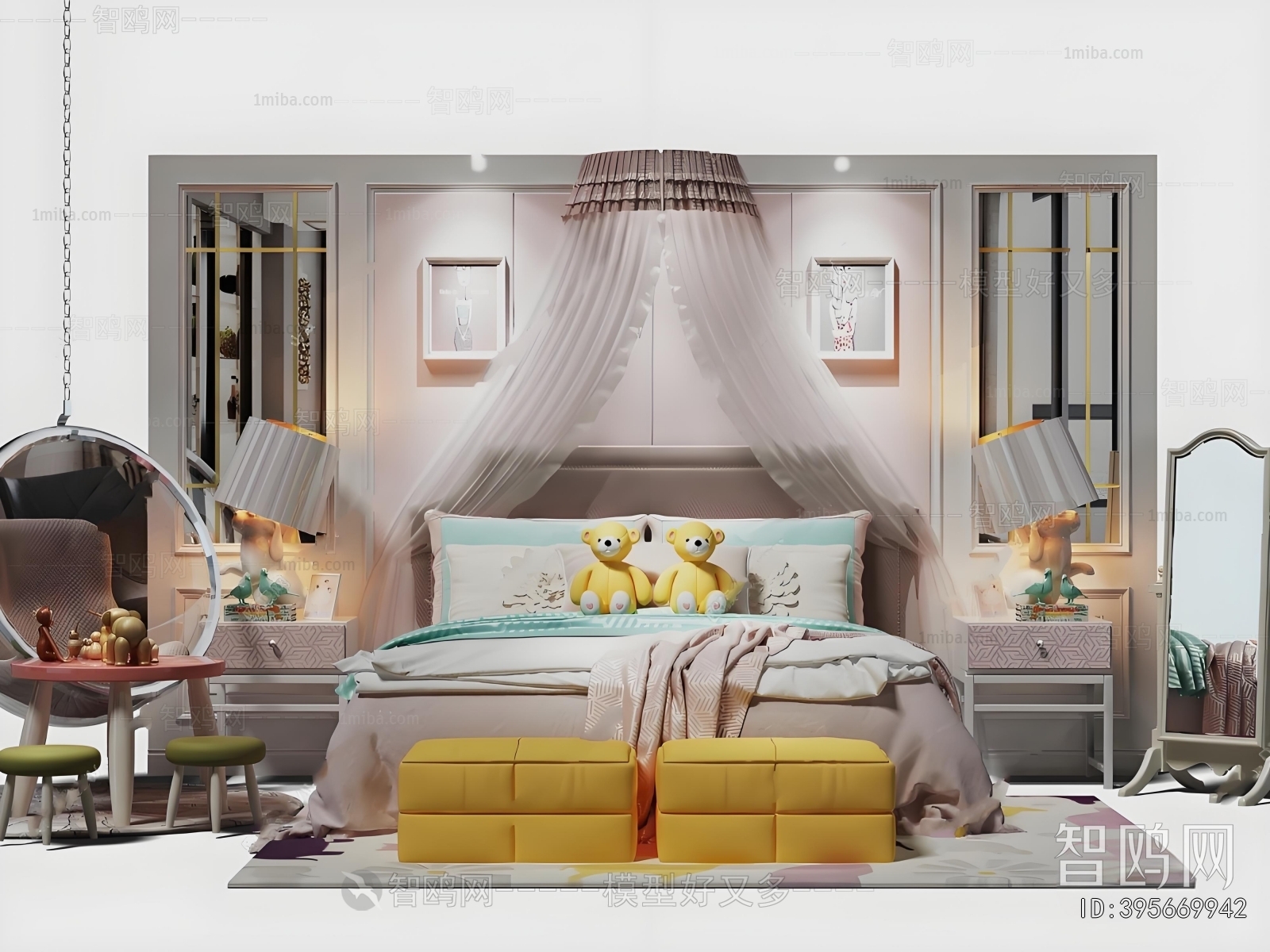 European Style Child's Bed