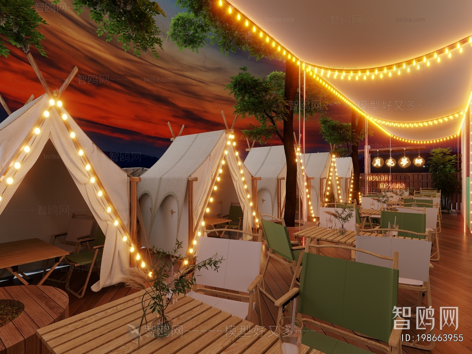 Industrial Style Barbecue Restaurant