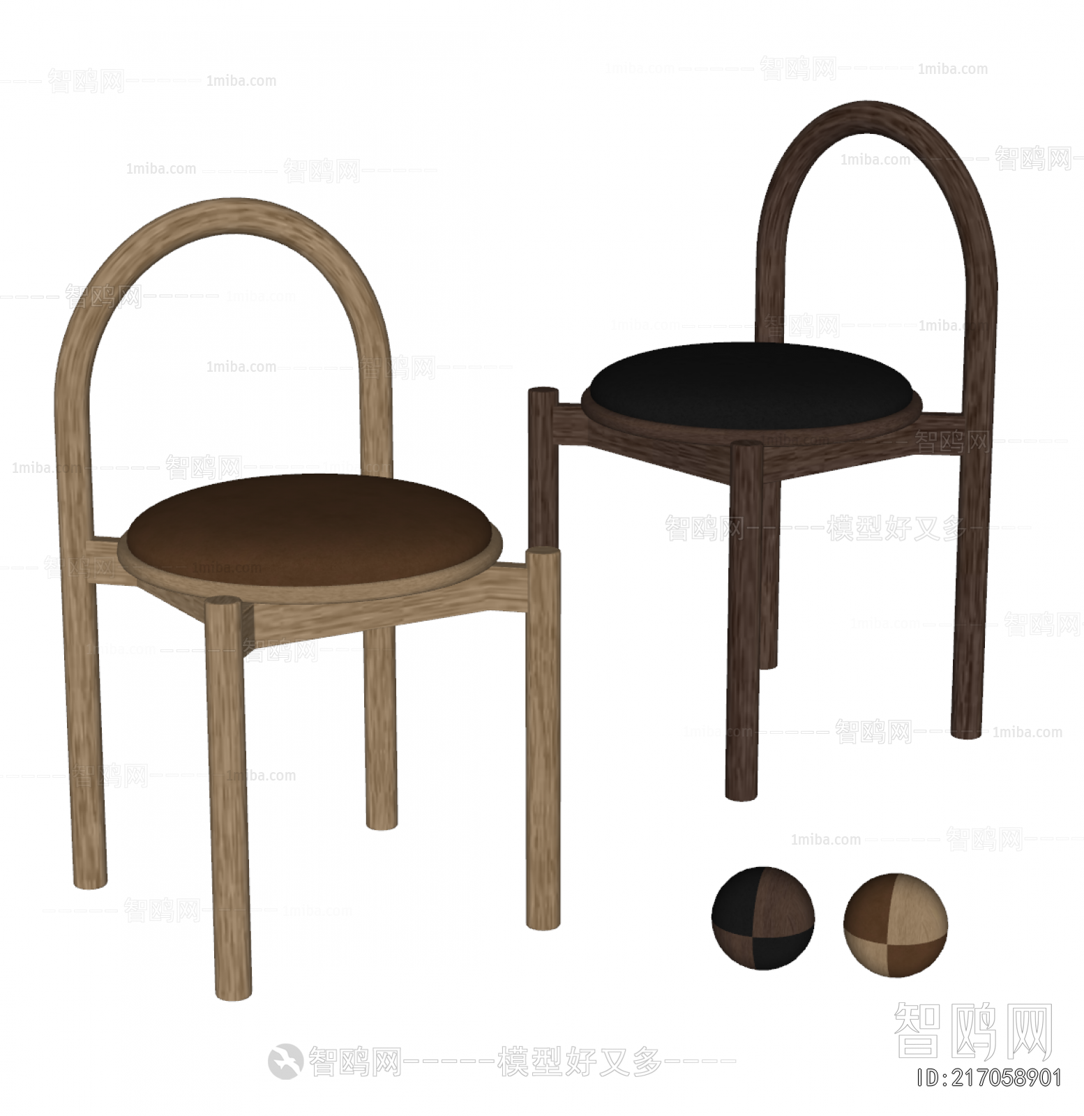 Wabi-sabi Style Dining Chair