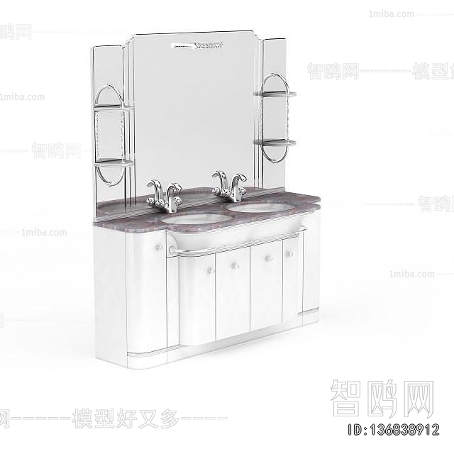 European Style Bathroom Cabinet