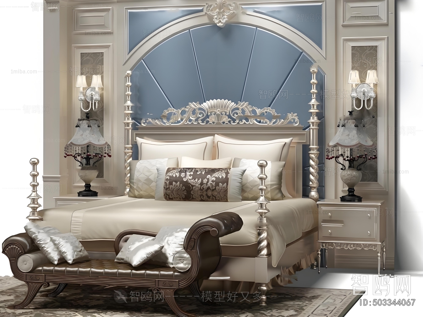 European Style Double Bed