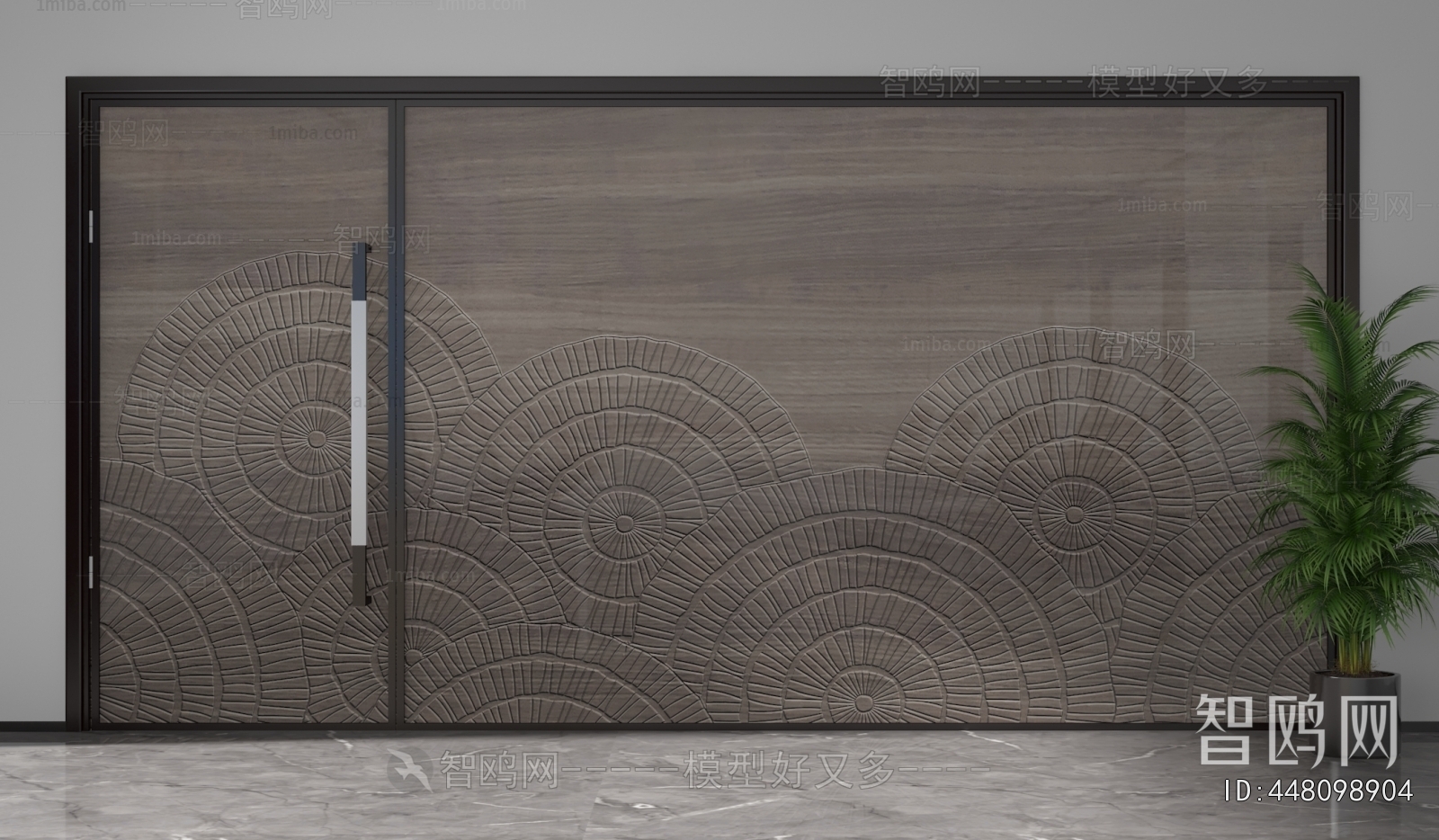 Modern Glass Screen Partition