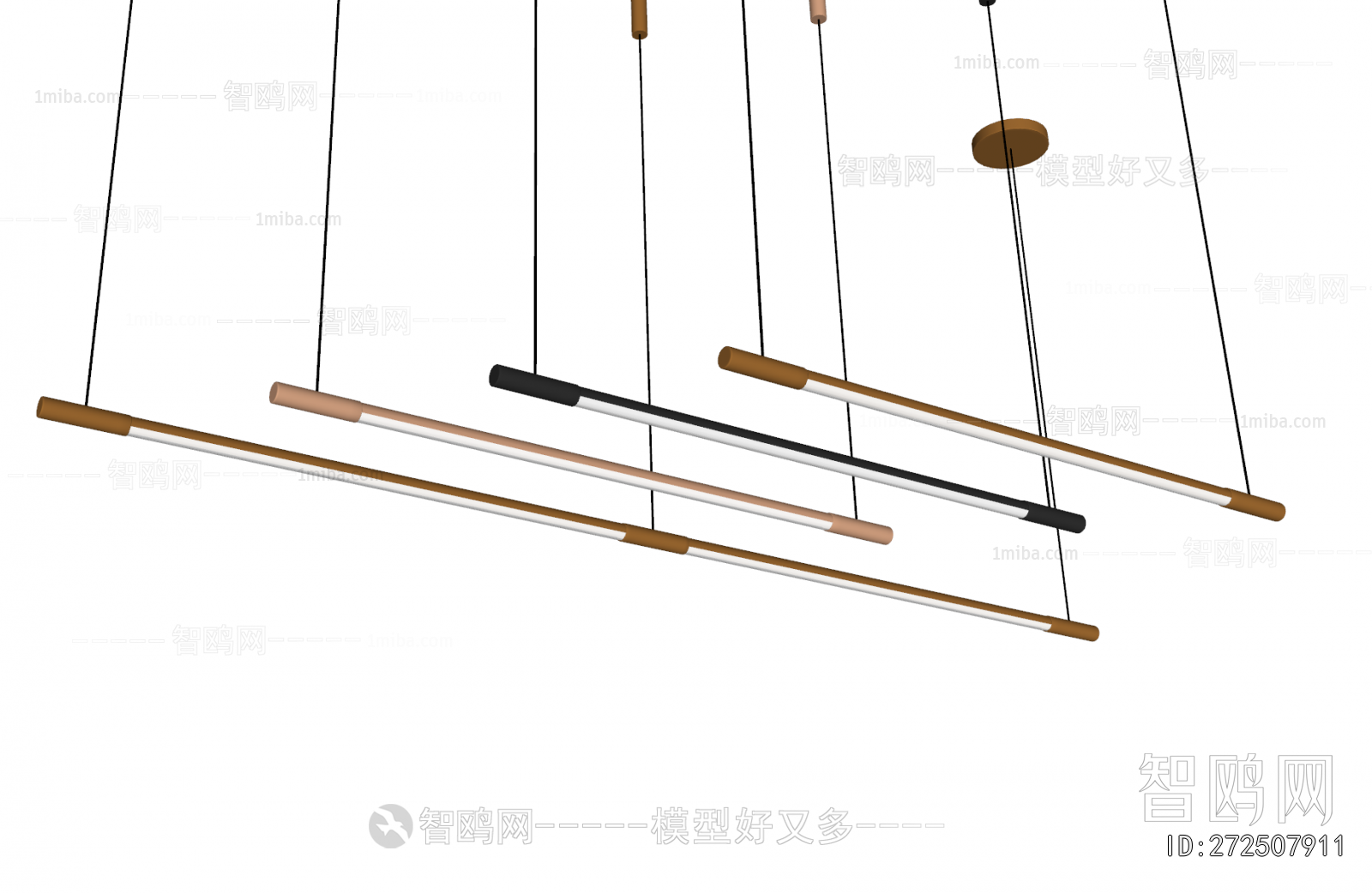 Modern Long Chandelier