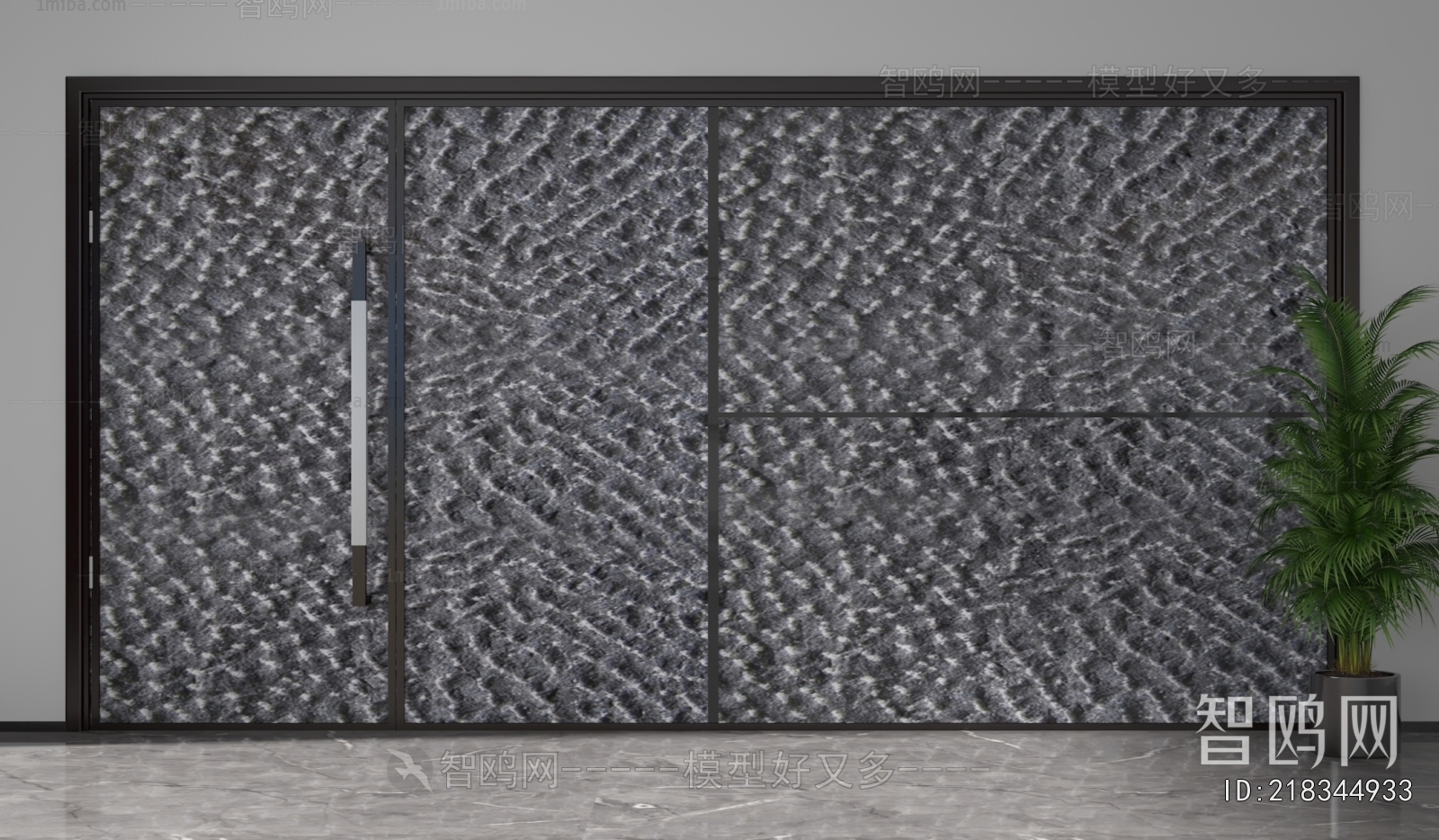 Modern Glass Screen Partition