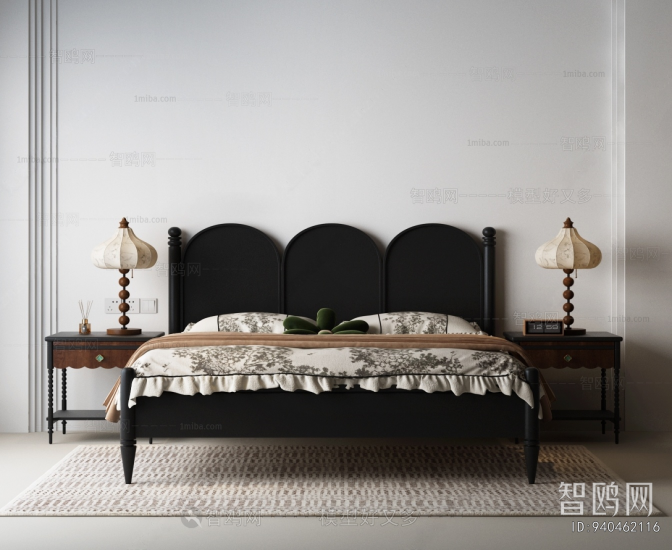 French Style Double Bed