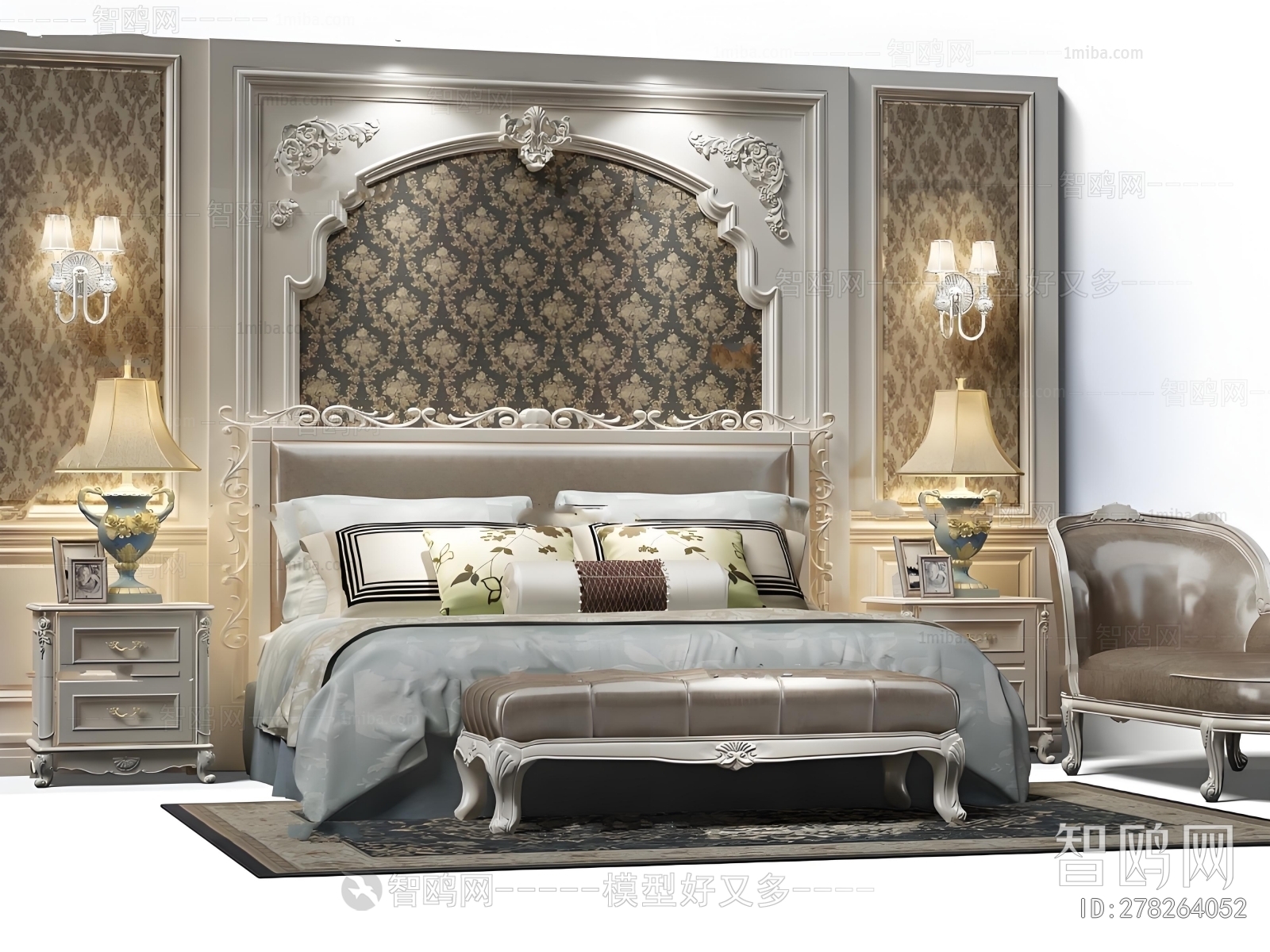 European Style Double Bed