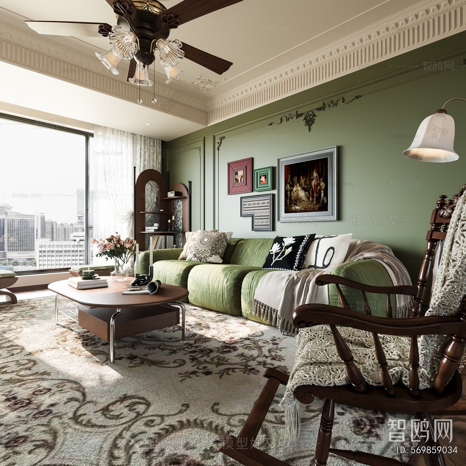 French Style A Living Room