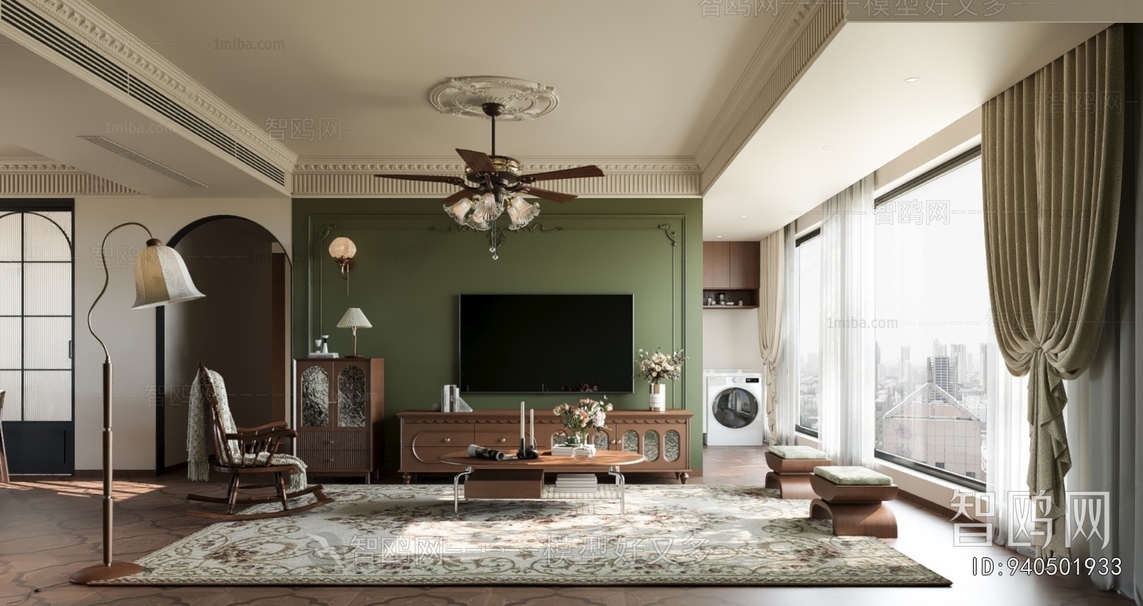 French Style A Living Room