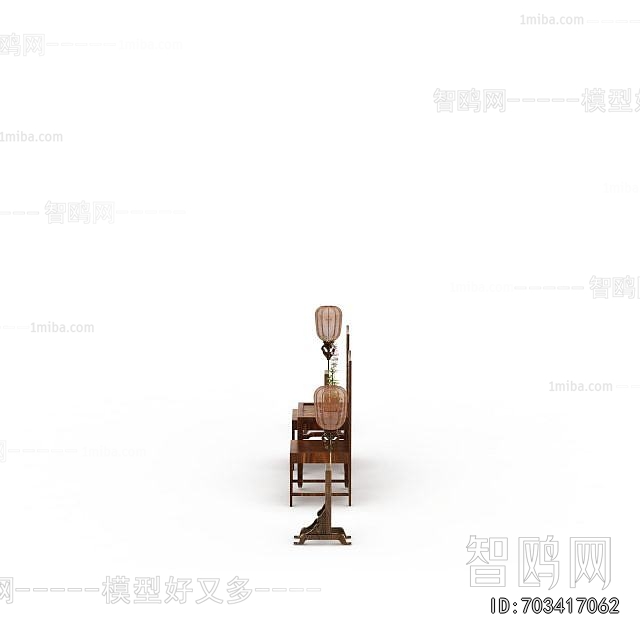 New Chinese Style Lounge Chair