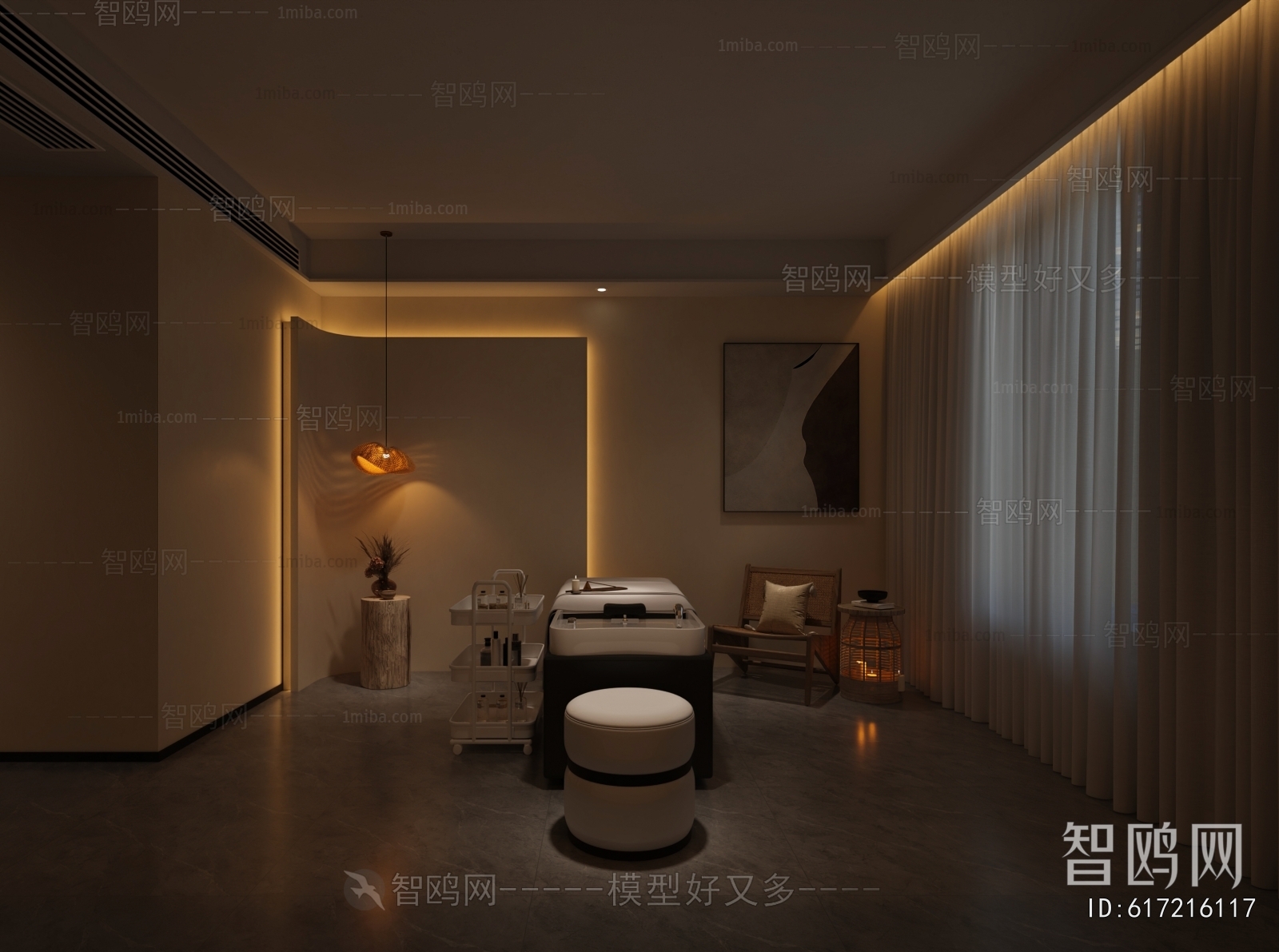 Wabi-sabi Style Beauty Salon