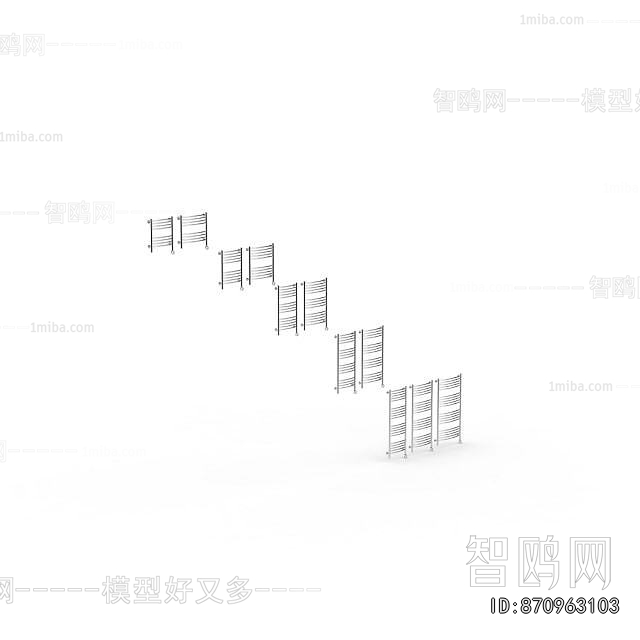 Modern Bathroom Rack