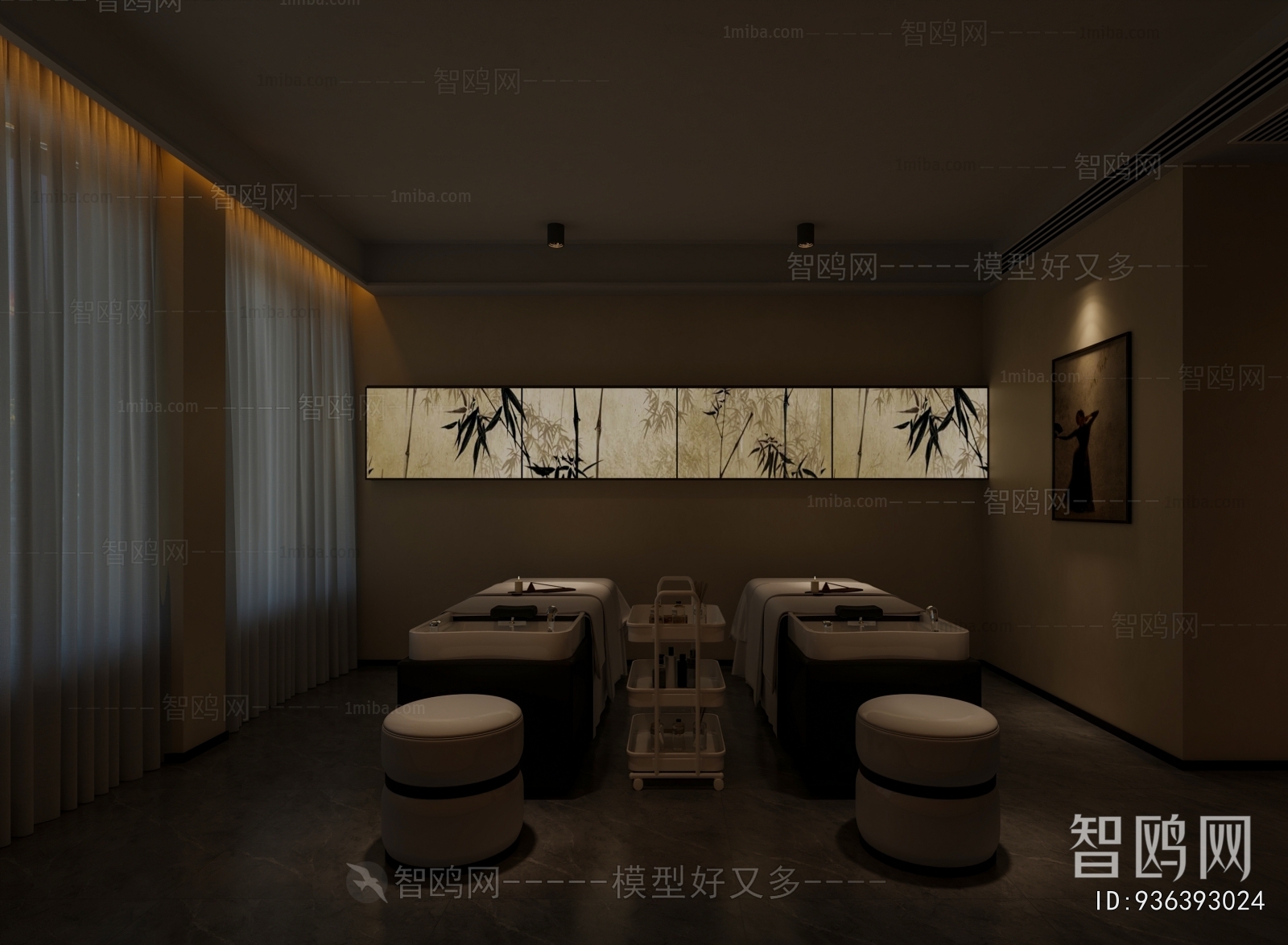 Wabi-sabi Style Beauty Salon