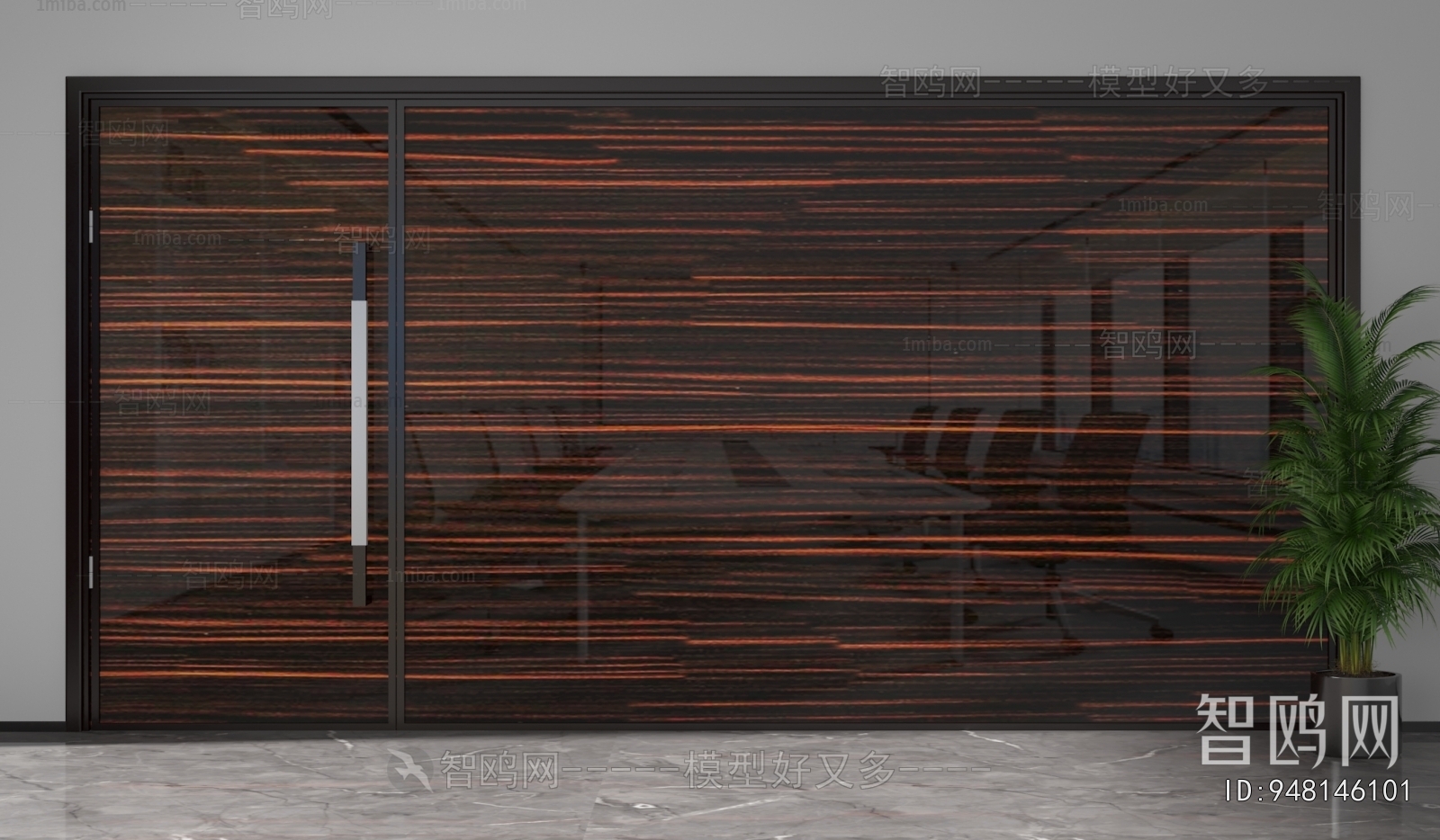 Modern Glass Screen Partition