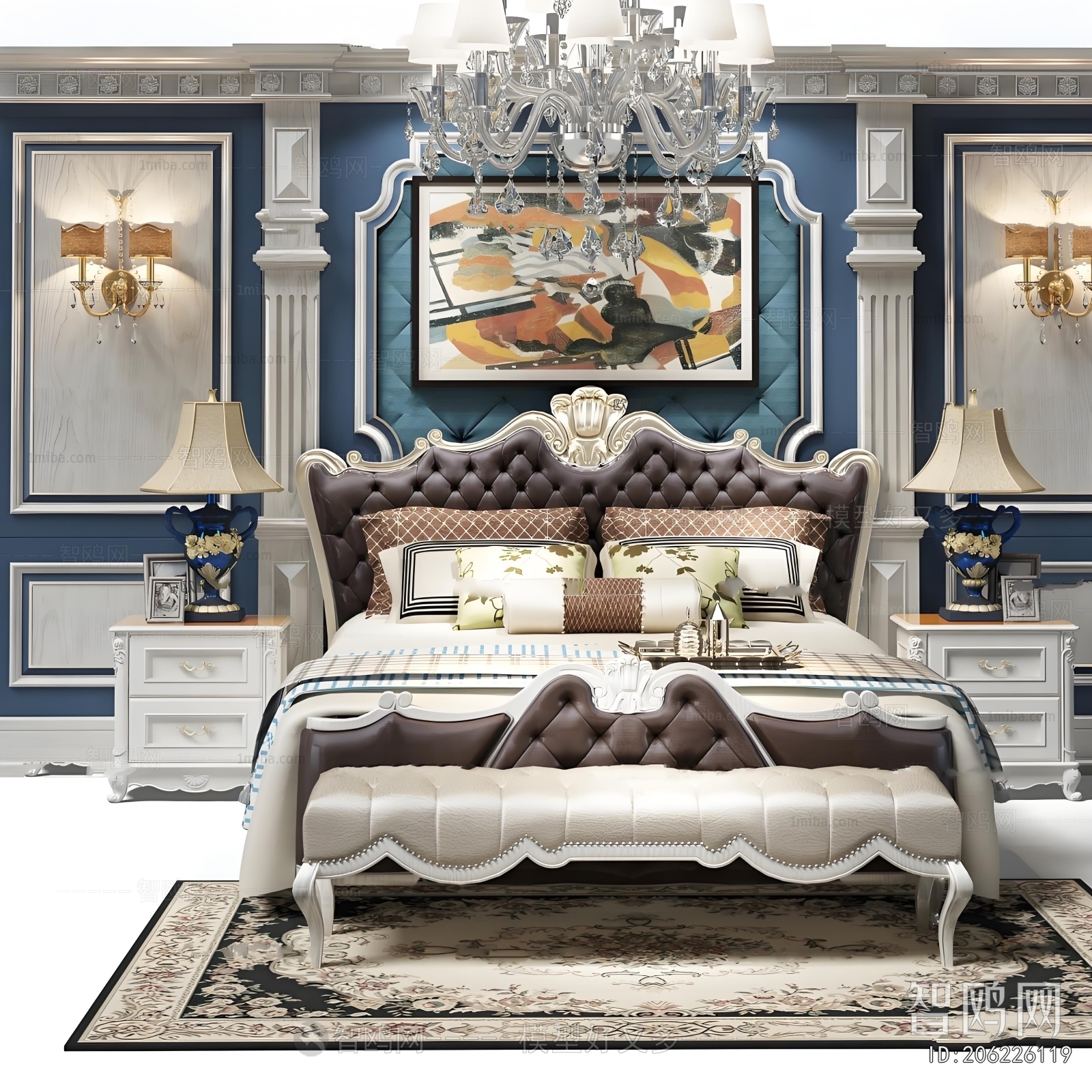 European Style Double Bed
