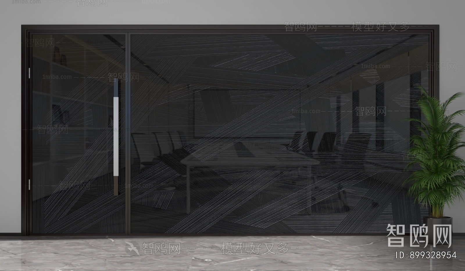 Modern Glass Screen Partition