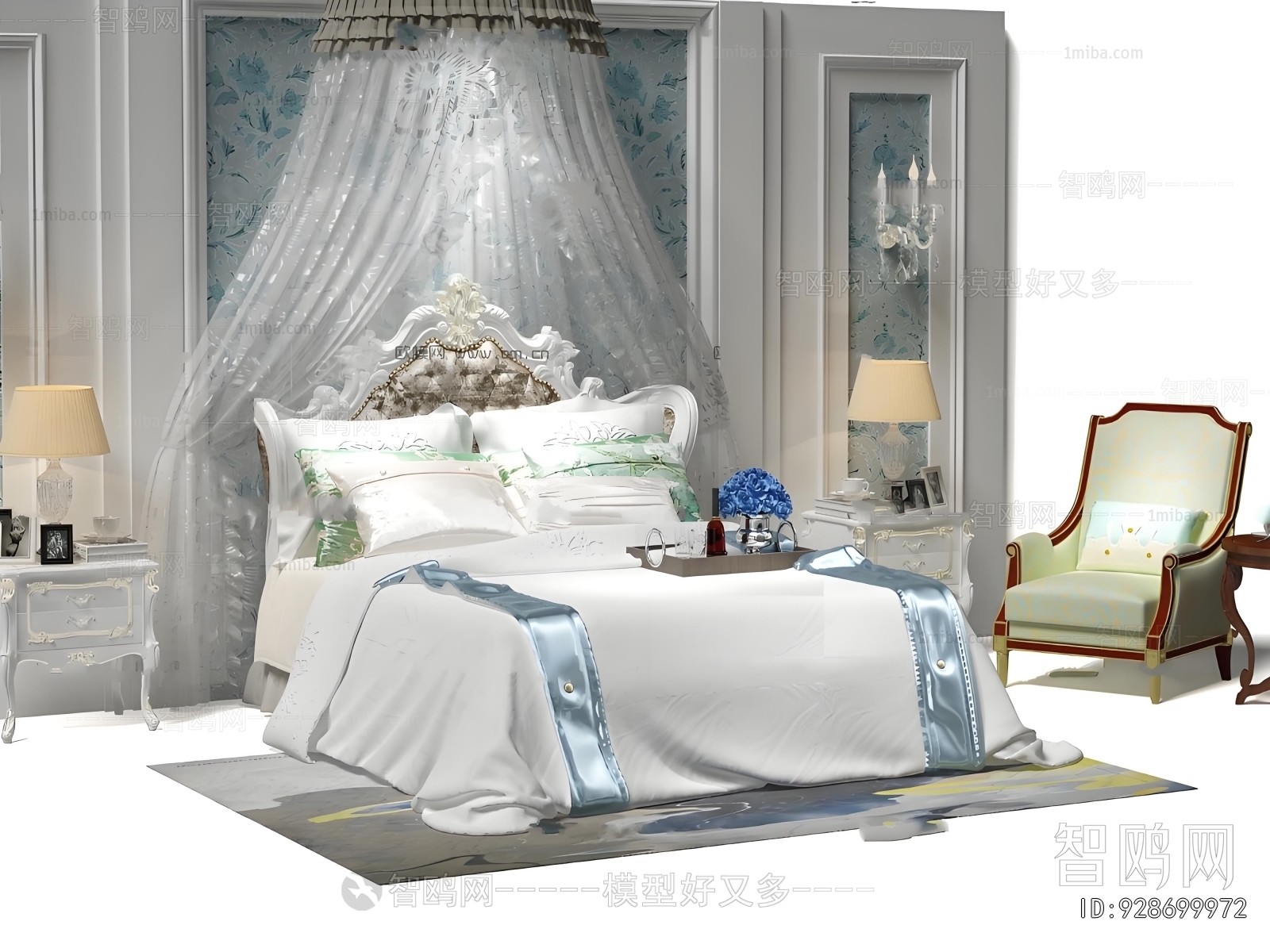 European Style Double Bed