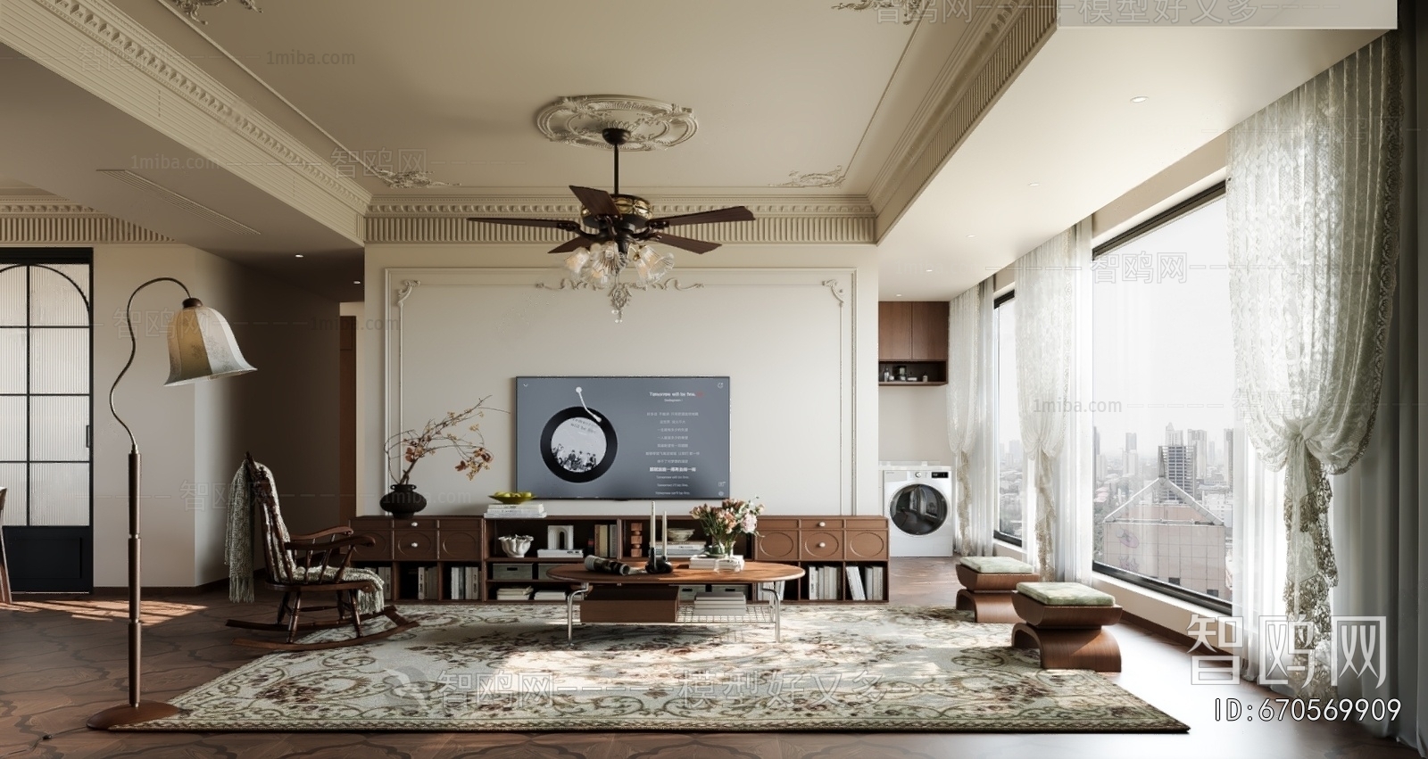 French Style A Living Room