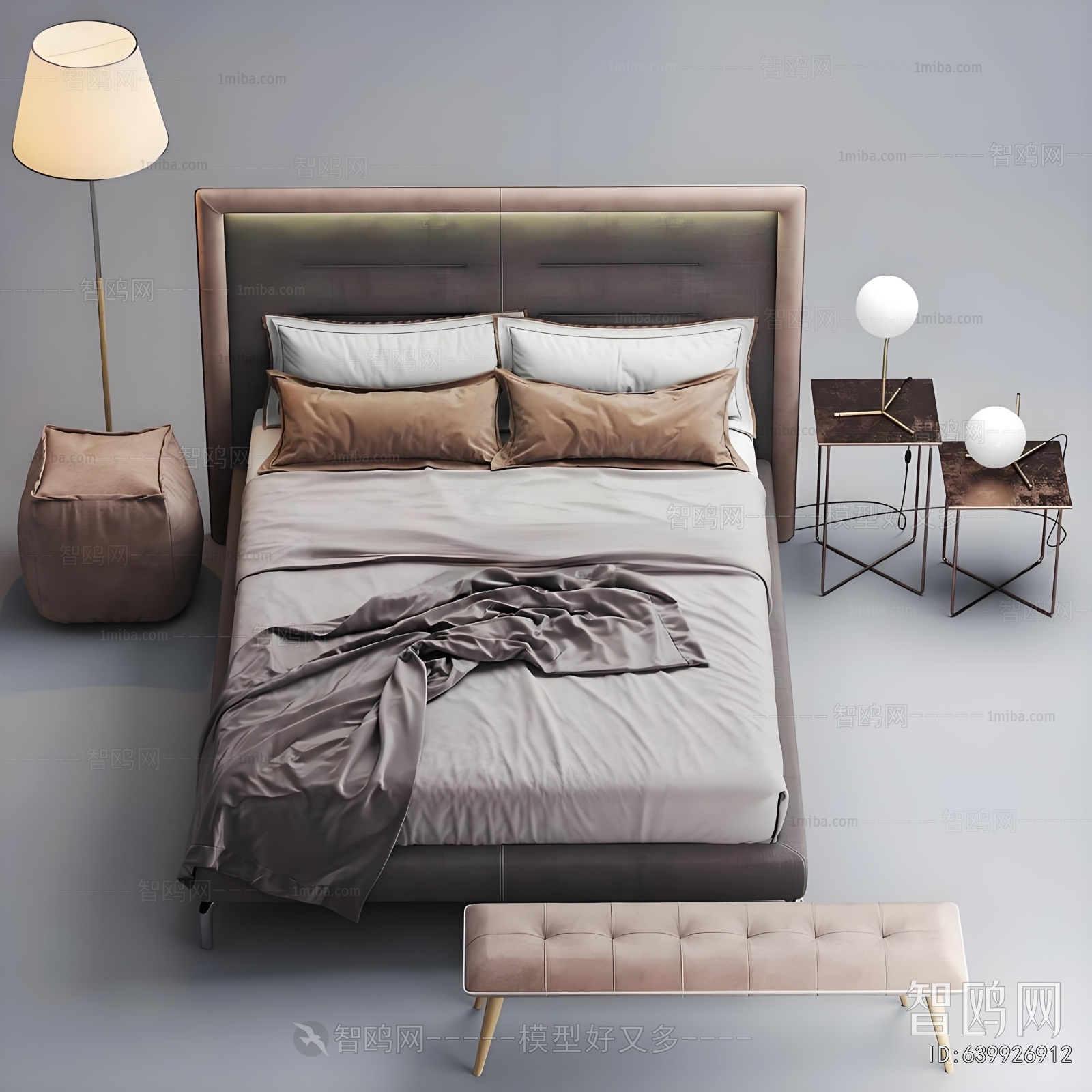 Modern Double Bed