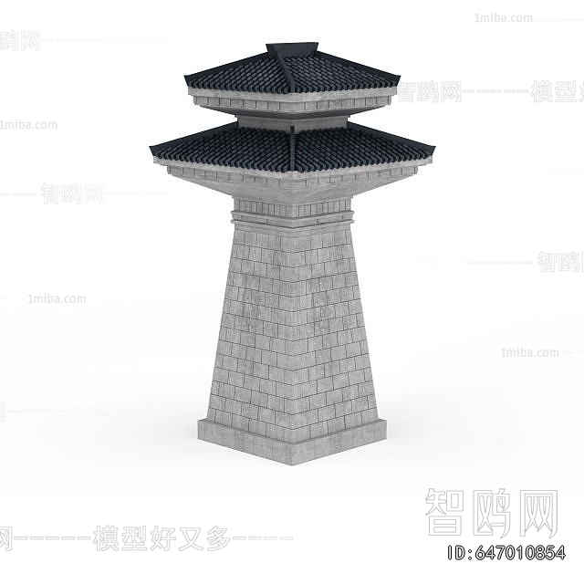 Chinese Style Ancient Architectural Buildings