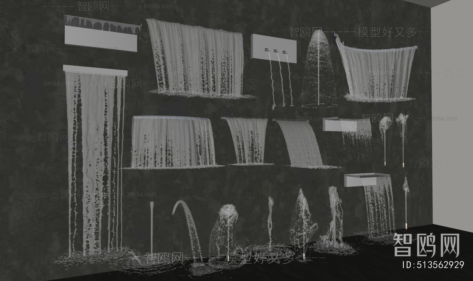 Modern Rockery Waterscape