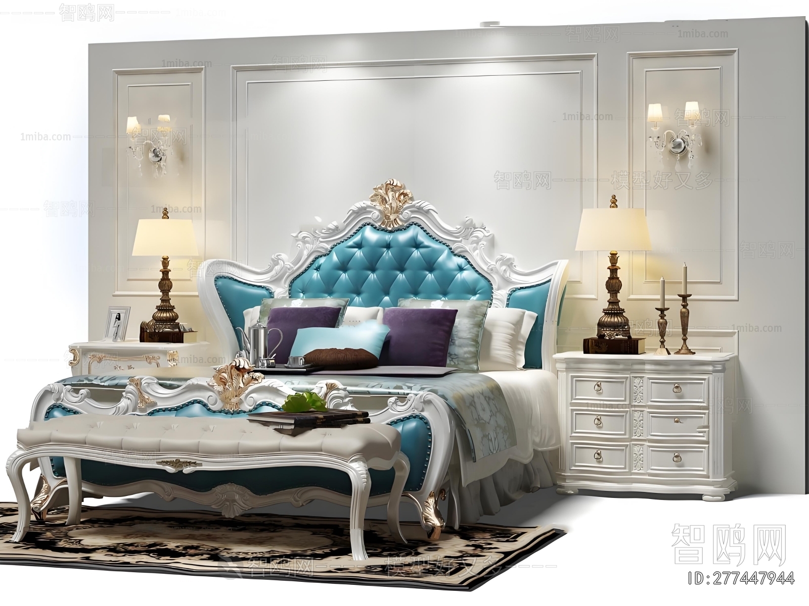 European Style Double Bed