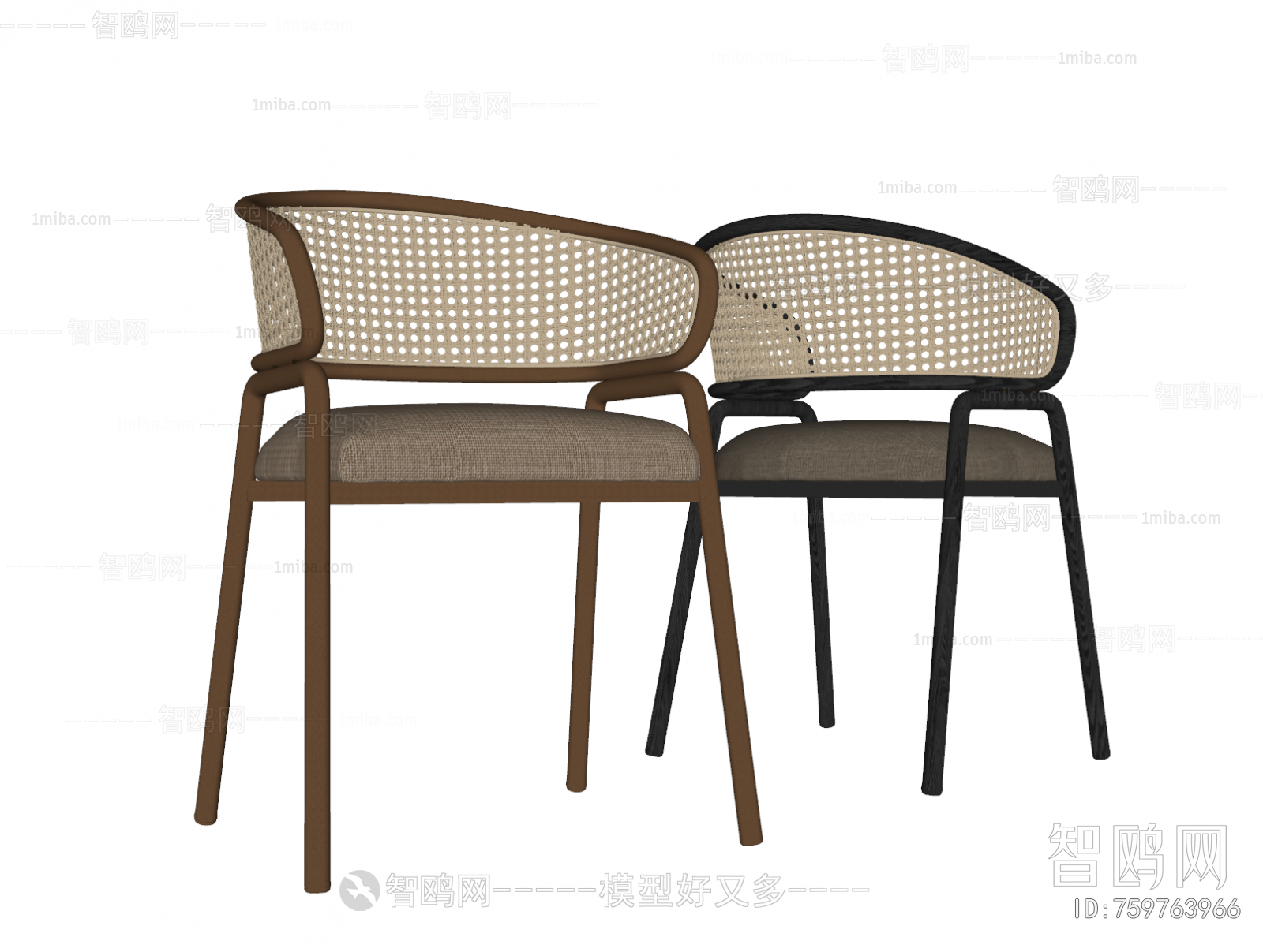 New Chinese Style Single Chair