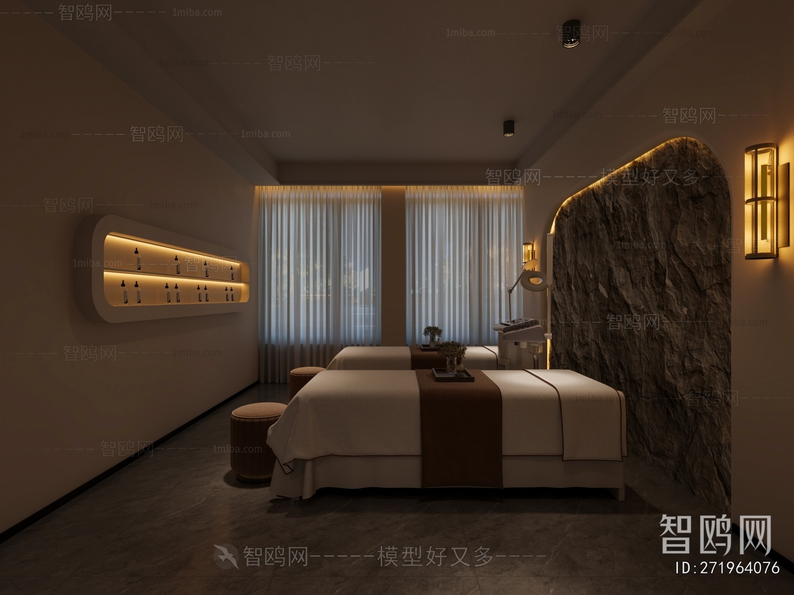 Wabi-sabi Style Beauty Salon