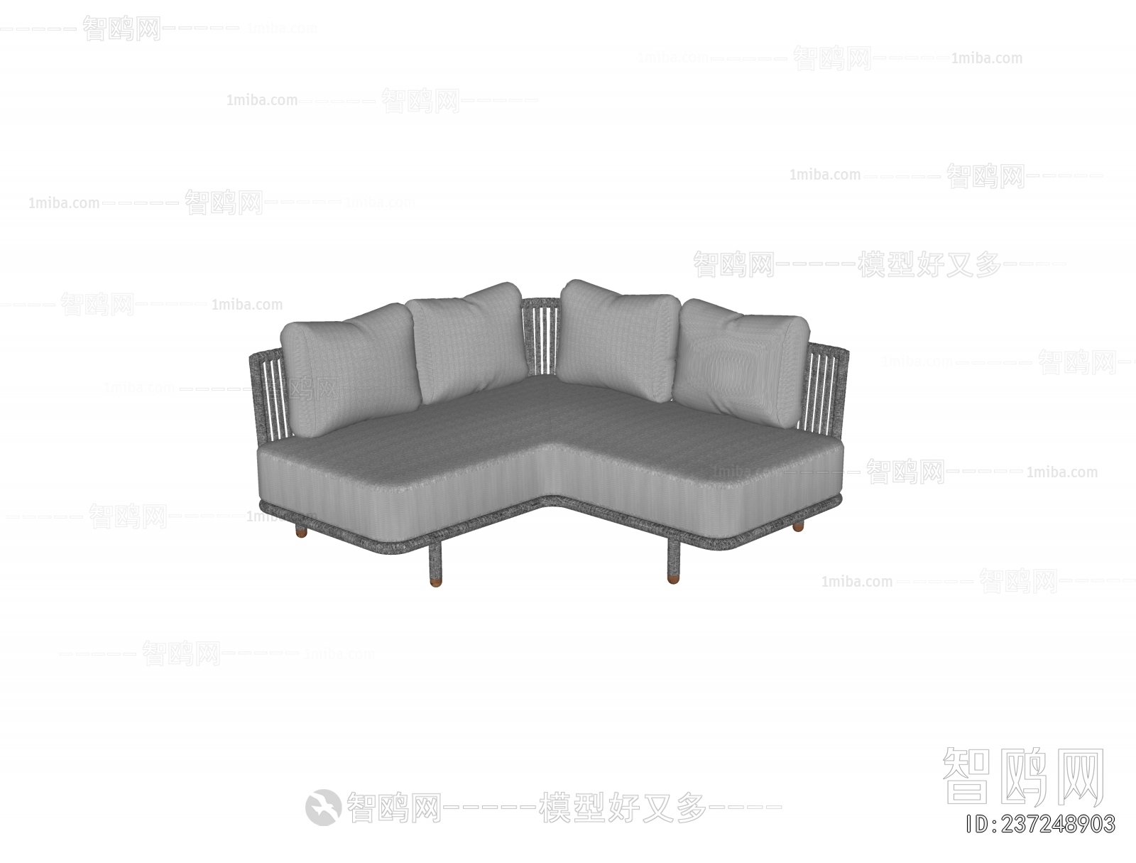 Modern Outdoor Sofa