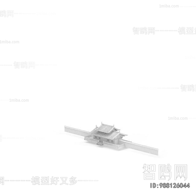 Chinese Style Ancient Architectural Buildings