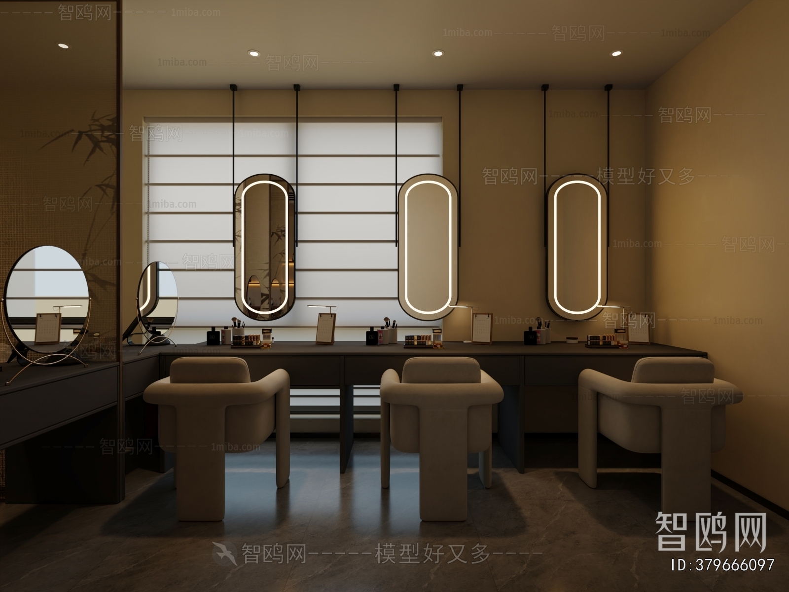 Wabi-sabi Style Beauty Salon