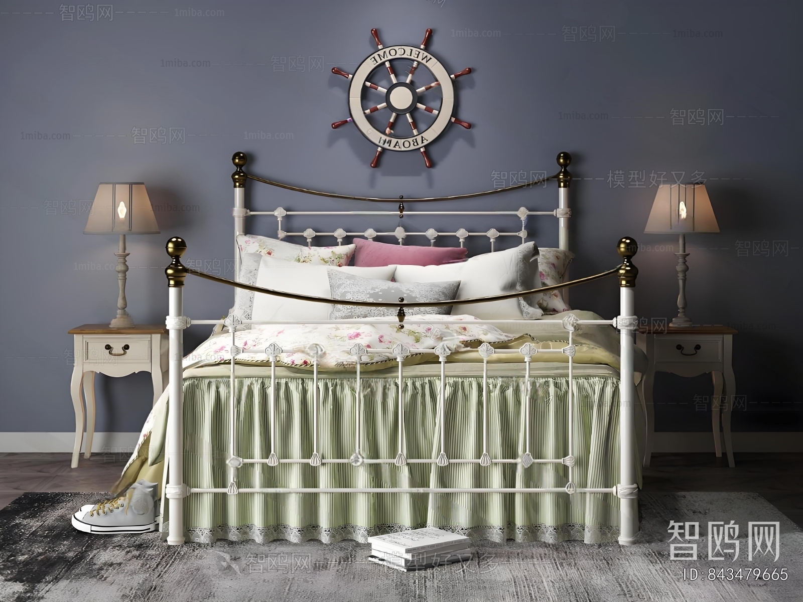 American Style Double Bed