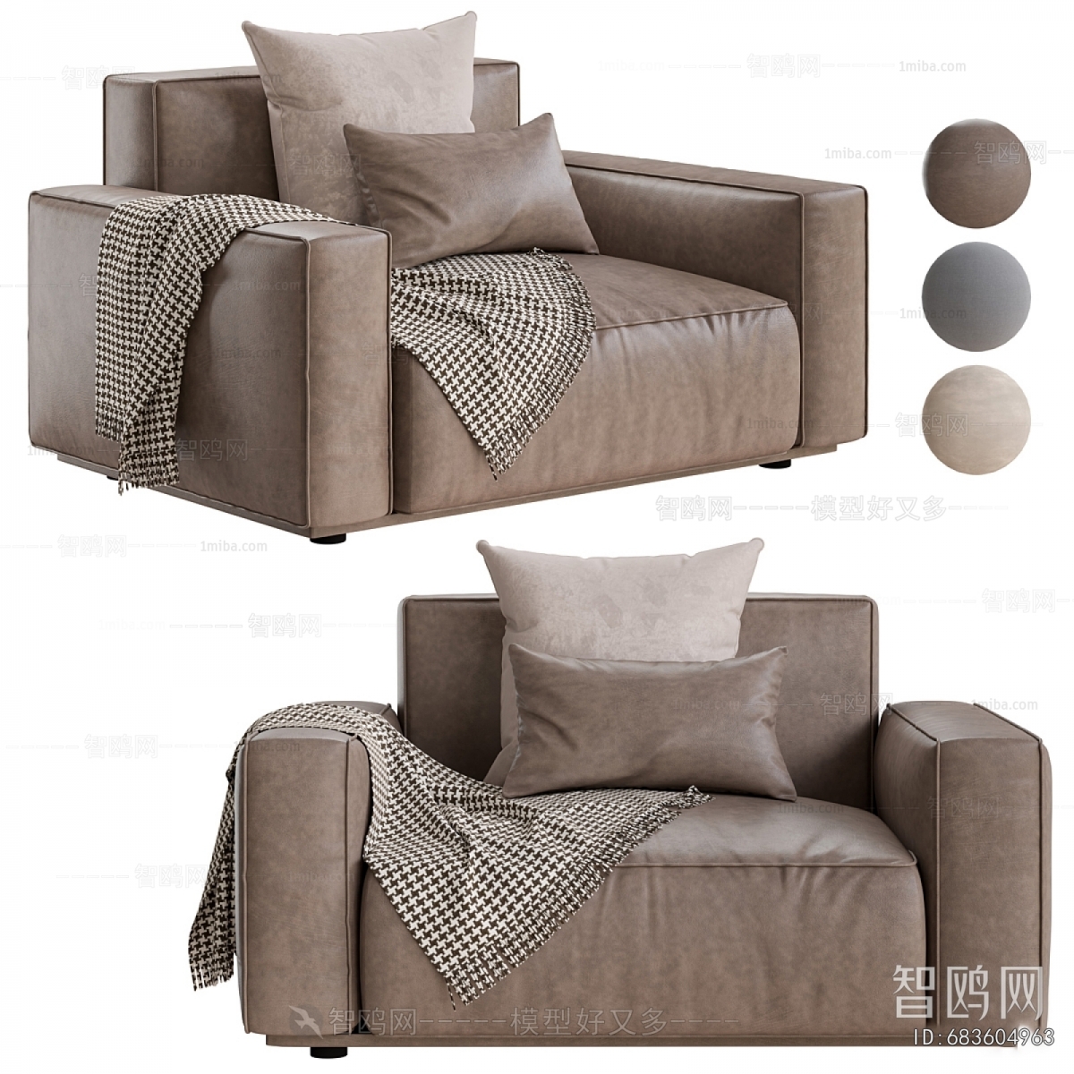 Modern Single Sofa