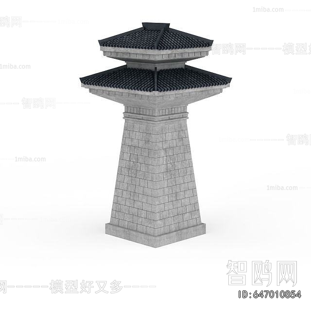 Chinese Style Ancient Architectural Buildings