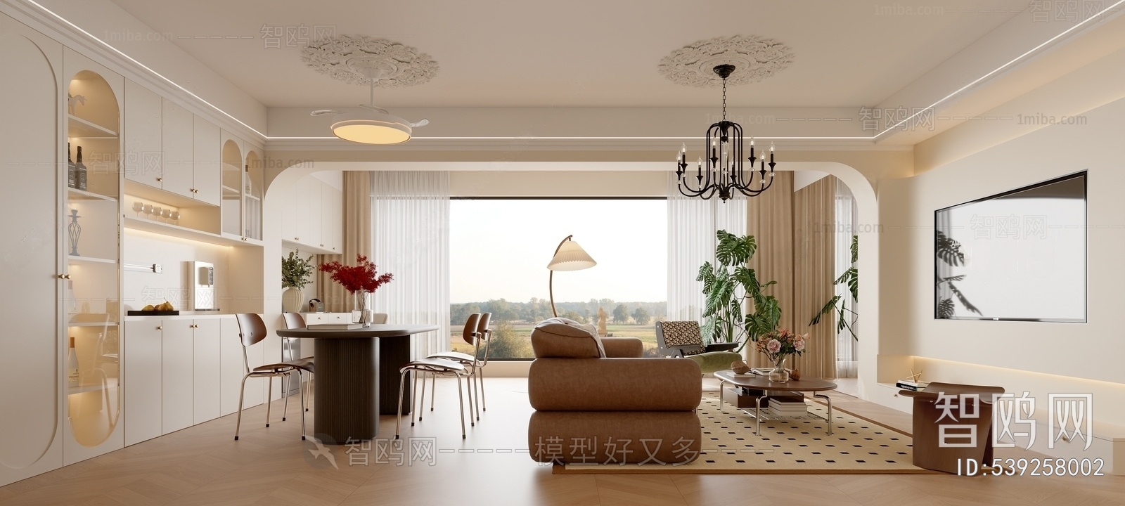 French Style A Living Room