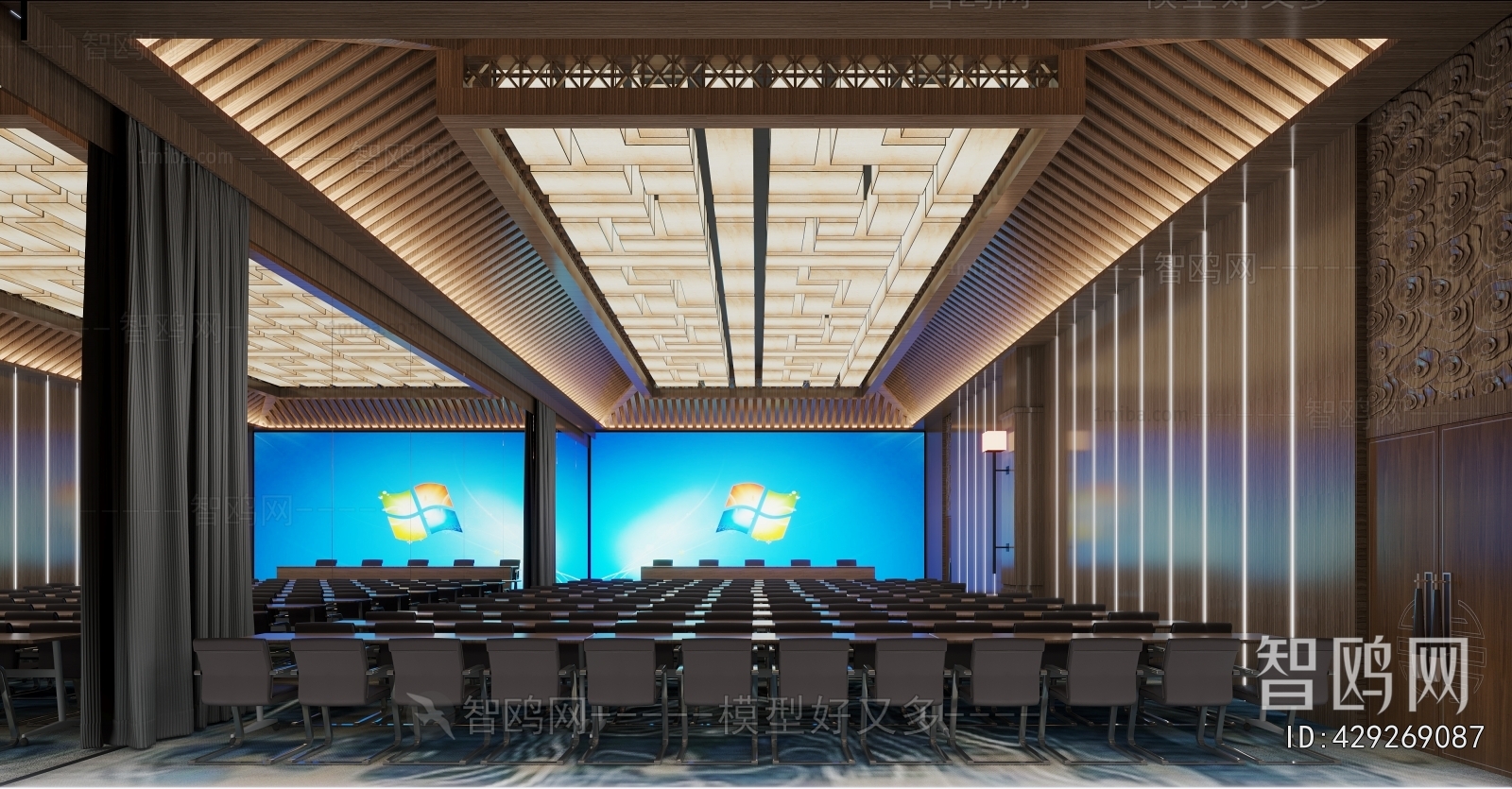 New Chinese Style Multi-function Hall