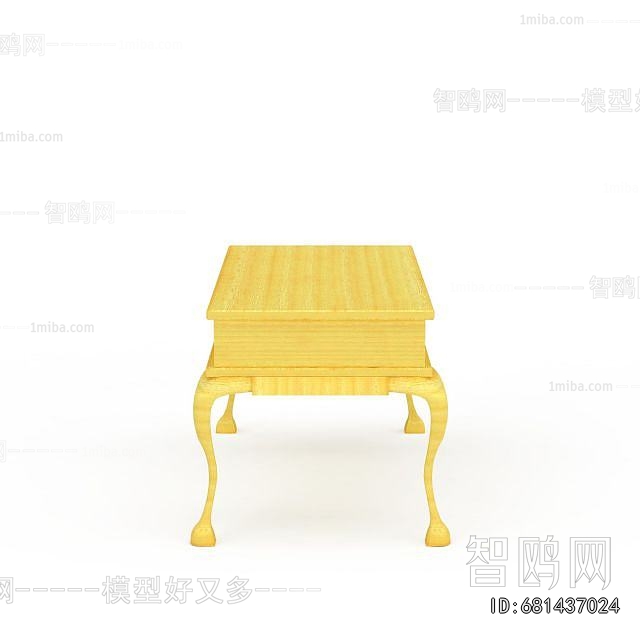 Simple European Style Dining Table