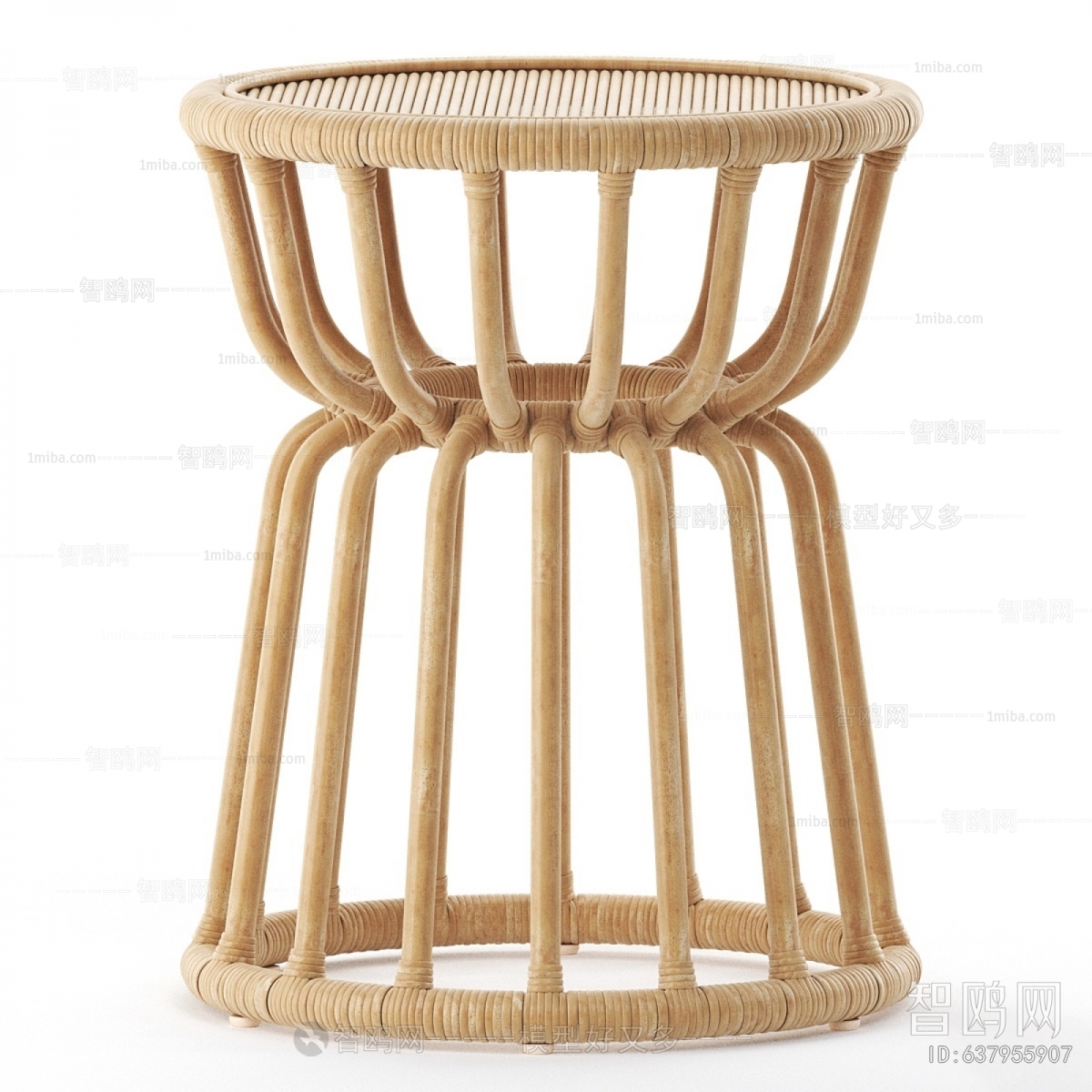 Wabi-sabi Style Stool