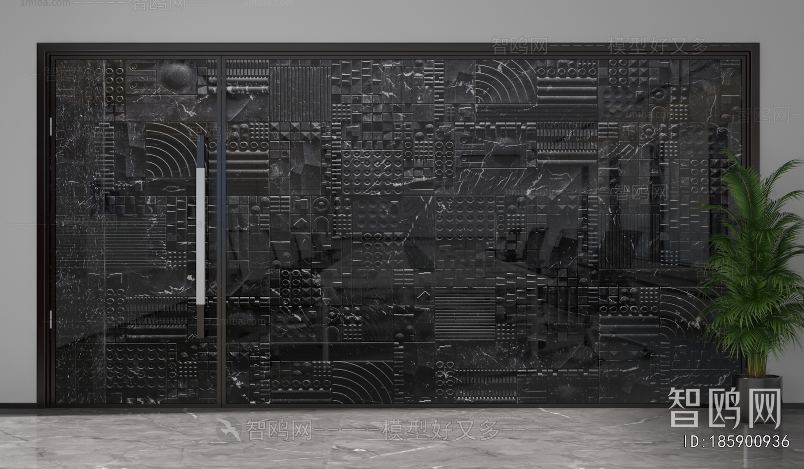 Modern Glass Screen Partition