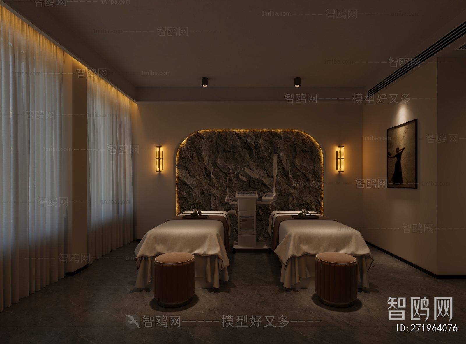 Wabi-sabi Style Beauty Salon